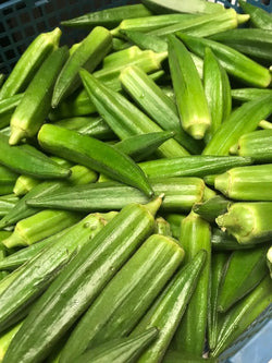 Okra- 1/2 lb bag *LOCAL*